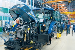 The New Holland Agriculture manufacturing facility in Jesi, Italy.