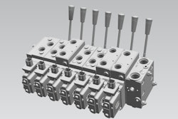 The mid-flow range PVG32 pre-compensated valve.