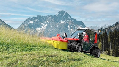 The REFORM Metrac H75 pro was honored for its versatility and ability to maneuver on steep slopes.