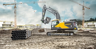 Prototype testing to date for the digital hydraulic actuator on a 30-ton excavator has shown fuel efficiency improvements of 50% compared to a standard Volvo CE machine working in the same operation.