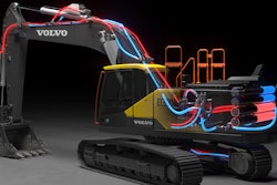 Volvo CE's new digital hydraulic actuator enables the design of a new type of hydraulic system which overcomes some of the shortcomings found in traditional systems.