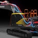Volvo CE's new digital hydraulic actuator enables the design of a new type of hydraulic system which overcomes some of the shortcomings found in traditional systems.