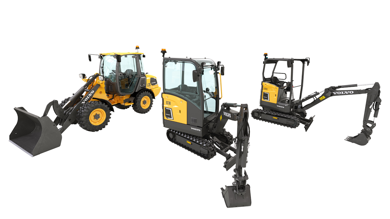 Volvo Construction Equipment Launches Three New Electric Powered