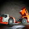 The TH320 is a 20-tonne truck for use in underground mining operations.