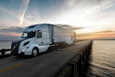 Volvo's first SuperTruck design included aerodynamic as well as engine advancements to improve freight efficiency.