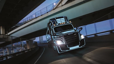 The Freightliner eCascadia is just one of the developments DTNA has made to help reduce emissions in freight transportation.