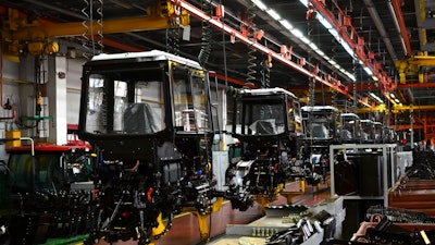 Demand for agricultural and other heavy equipment remained strong in the third quarter of 2021.