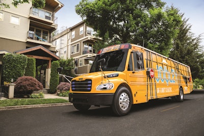 The IIJA includes funding for thousands of clean, electric school buses and low and zero emission transit buses.