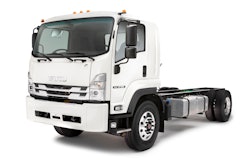 Isuzu's new F-Series Class 7 truck model is integrated with an Allison 2500 Rugged Duty Series transmission.
