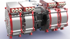 The motor/gearbox combination used by PURE ETCR featuring a four motor combination for increased power output.