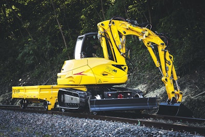 Mecalac’s MRail line is built with advanced safety features, a high level performance and versatility.
