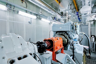The new test bench for mtu engines in Suzhou will help serve customers in the region.