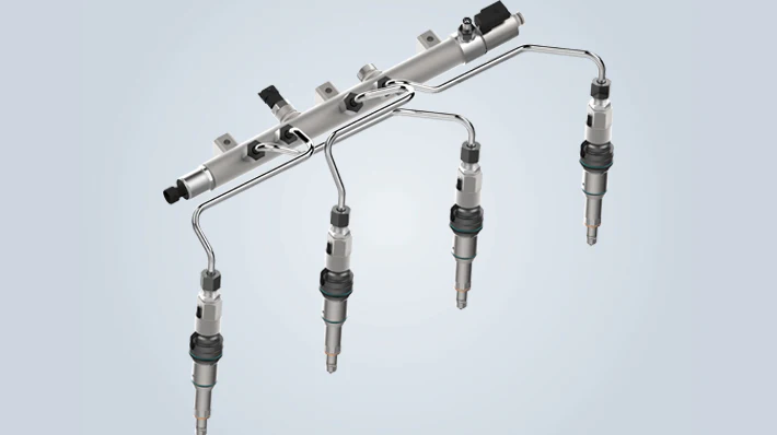 Liquid Engine Injectors Liebherr Low-Pressure Direct Injection Hydrogen Injectors for Heavy ...