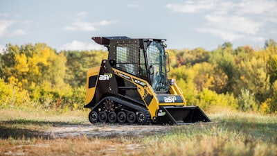 The repowered RT-40 Posi-Track compact track loader now features a 38.2-hp Yanmar three-cylinder, Tier 4 diesel engine.