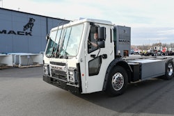 Mack Trucks has begun series production of its LR Electric truck.