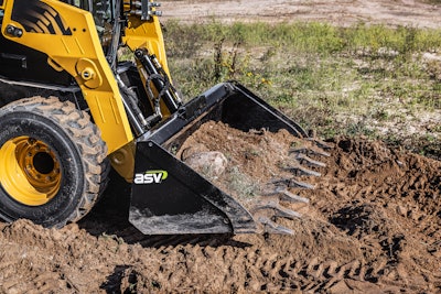 The branded attachment line will include a full range of buckets, pallet forks, grapples and brush mowers.