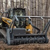The RT-135/RT-135 Forestry builds on the powerful foundation of the RT-120, delivering 10% more horsepower and the highest hydraulic flow of any compact track loader.
