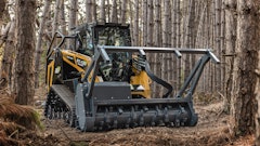 The RT-135/RT-135 Forestry builds on the powerful foundation of the RT-120, delivering 10% more horsepower and the highest hydraulic flow of any compact track loader.