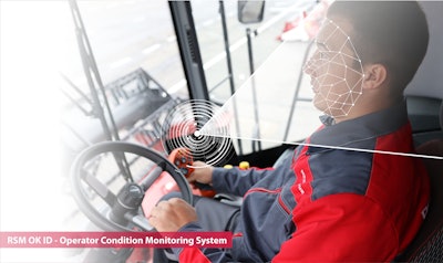 Rostselmash has developed a drowsiness warning system which monitors driver behavior to ensure safe machine operation.