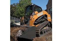 CASE recently donated a TV450B compact track loader and various attachments.