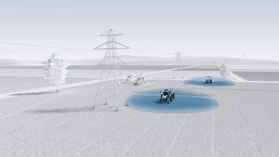 The Bosch Off-Highway Surround Sensing system is able to measure and maintain a determined distance between an off-highway vehicle and objects around it.