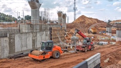 Construction was one of the many service sectors which saw positive economic activity in December 2021.