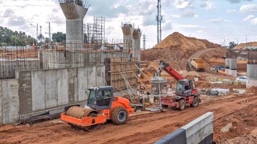 Construction was one of the many service sectors which saw positive economic activity in December 2021.