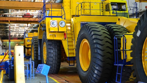 Strong demand for off-road equipment helped to drive orders for manufacturing technology in November 2021.