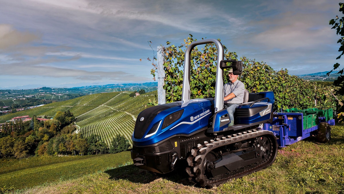 New Holland Methane Power Tractor Increases Sustainability of