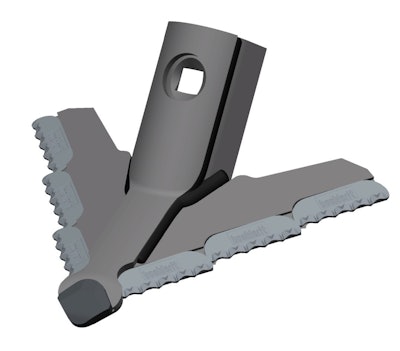 Carbide cultivator blade from BOEHLERIT GmbH & Co KG