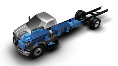 No engine is necessary with electric vehicle drivetrains, which can offer benefits to the design of the vehicle and end use customers.