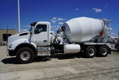 An Extreme Duty 10.5-yard High Performance mixer by Con-Tech Manufacturing Inc.