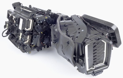 The Mahle smart air conditioning system is designed to help prevent fine particles from entering operator cabs.