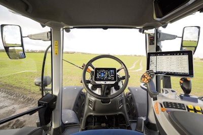 The Horizon Ultra tractor cab features 8% more space than previous cab models for improved operator comfort.