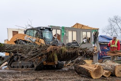 CASE worked together with Team Rubicon and its dealer McKeel Equipment to provide cleanup efforts throughout Kentucky after tornadoes hit the state in December 2021.