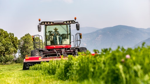 Agco Na Pr World Ag Expo 2022 To Feature New Wr Series Windrower