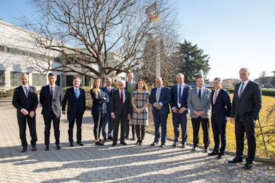 Leaders from CLAAS and Carraro Group met at the Carraro Group headquarters to sign the newly extended supply agreement.