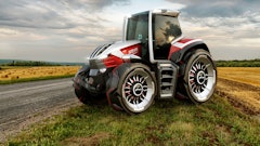The hybrid drivetrain for Steyr's Konzept tractor is one of several technologies nominated for the Agritechnica DLG-Agrifuture Concept Winner award.