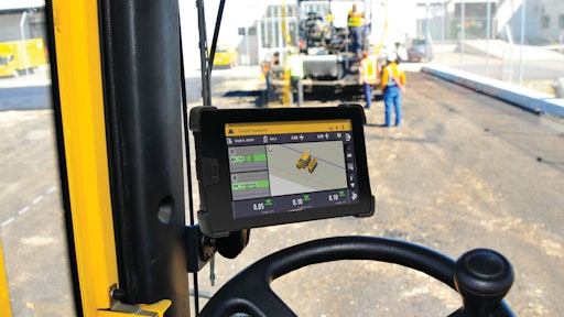 Trimble Roadworks Paving Control Platform For Asphalt Compactors 1