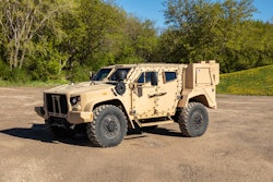 The eJLTV is built upon the JLTV platform and utilizes commercially available products.