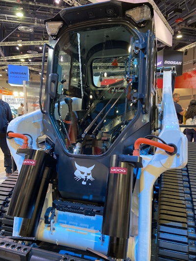 Manufacturers such as Bobcat are moving toward all-electric machine designs that eliminate the traditional hydraulic system. Bobcat showed this concept at CONEXPO-CON/AGG 2020 and has since launched a production version as the T7X compact track loader early in 2022.