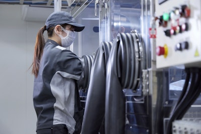 Nissan aims to launch an EV with all- solid-state batteries developed in-house by fiscal 2028.