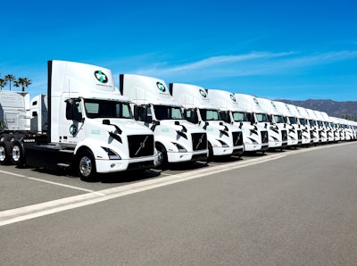 Volvo VNR Electric trucks