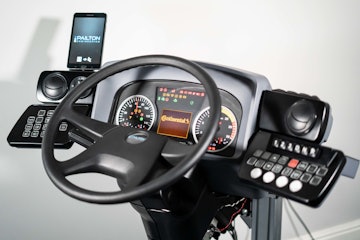 An ergonomic, fully adjustable steering column with electric memory