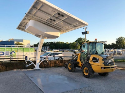 The partnership is designed to allow construction sites to rapidly deploy EV charging to power zero-emissions construction equipment that runs on the sun and does not generate a utility bill.