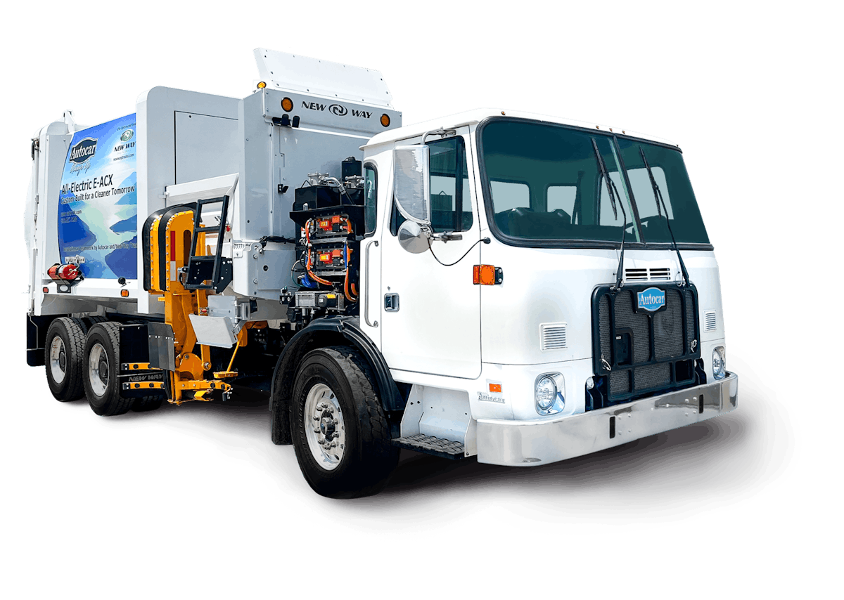 All-Electric Refuse Truck From: Autocar, LLC | OEM Off-Highway