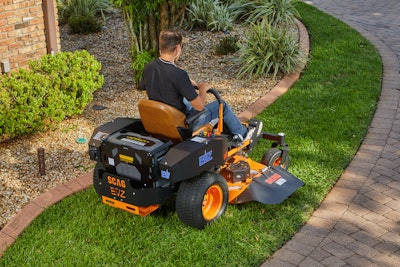 Image 3. The Scag zero turn riding mower