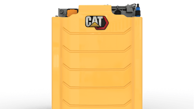 Caterpillar 600 Volt Cat Battery Front