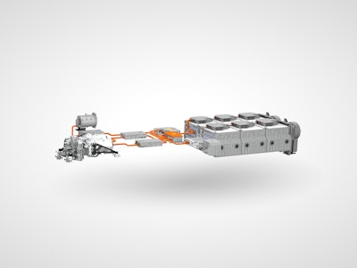 Volvo Penta's electric driveline incorporating the cube batteries