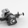 The new e-axle allows even more batteries on the truck by integrating the electric motors and the transmission into the rear axle.